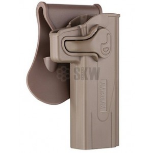 FUNDA PISTOLA AMOMAX ROT 360 HI CAPA FDE