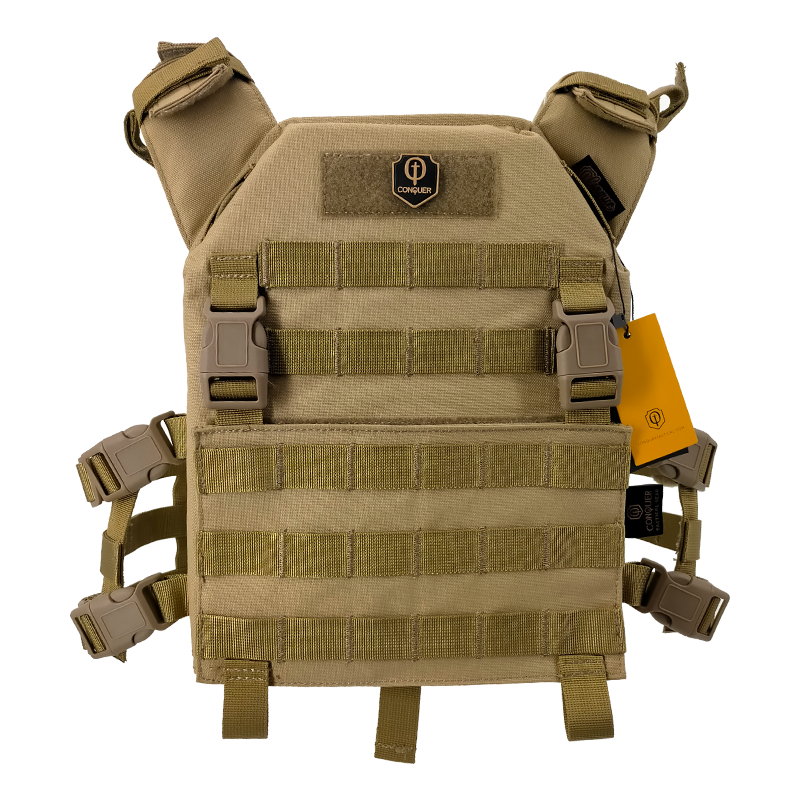 CHALECO CONQUER MPC COYOTE BROWN (TAN) CHALECO CONQUER MPC COYOTE BROWN (TAN)