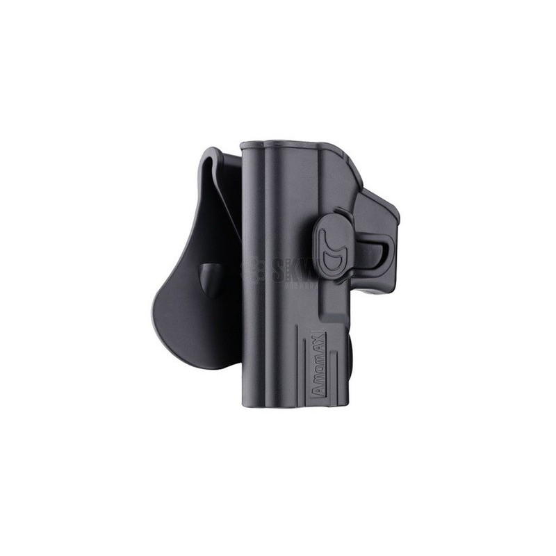 FUNDA PISTOLA AMOMAX ROT360 G19 ZURDO