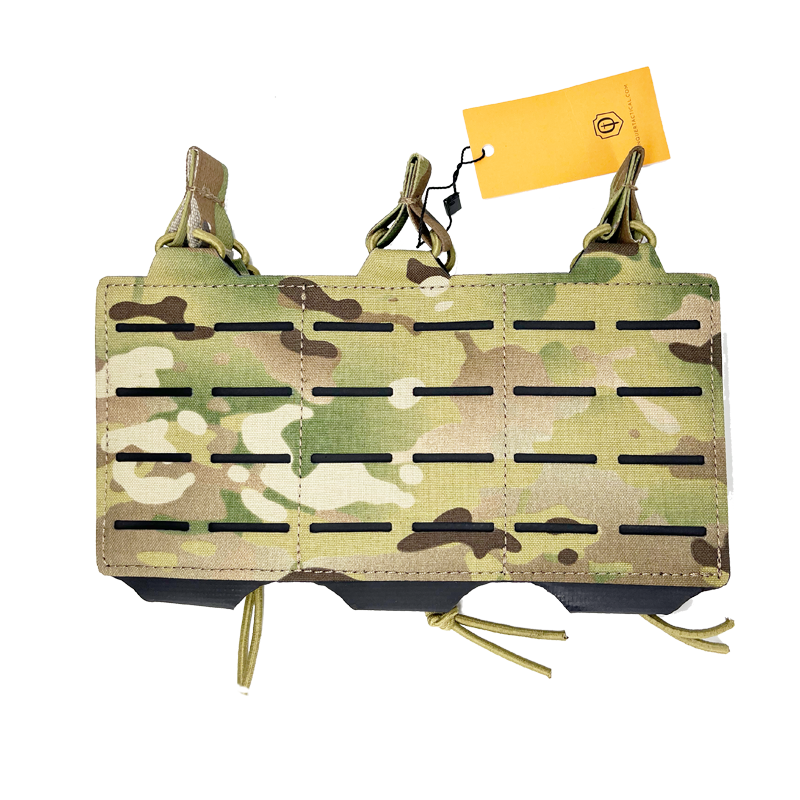 CONQUER TRIPLE RIFLE MAG POUCH MC MULTICAM