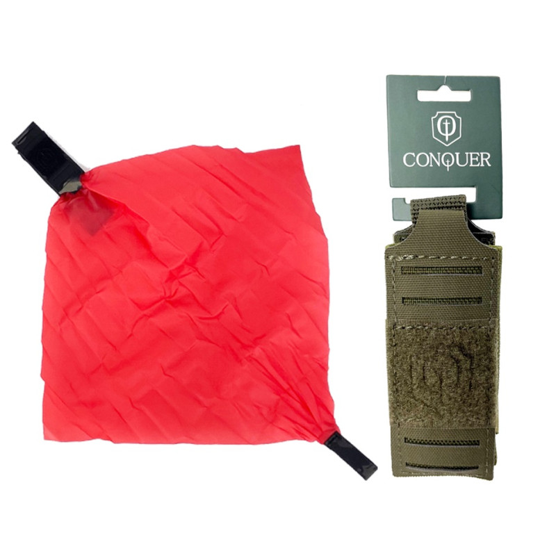 CONQUER DEAD RAG POUCH RG RANGER GREEN