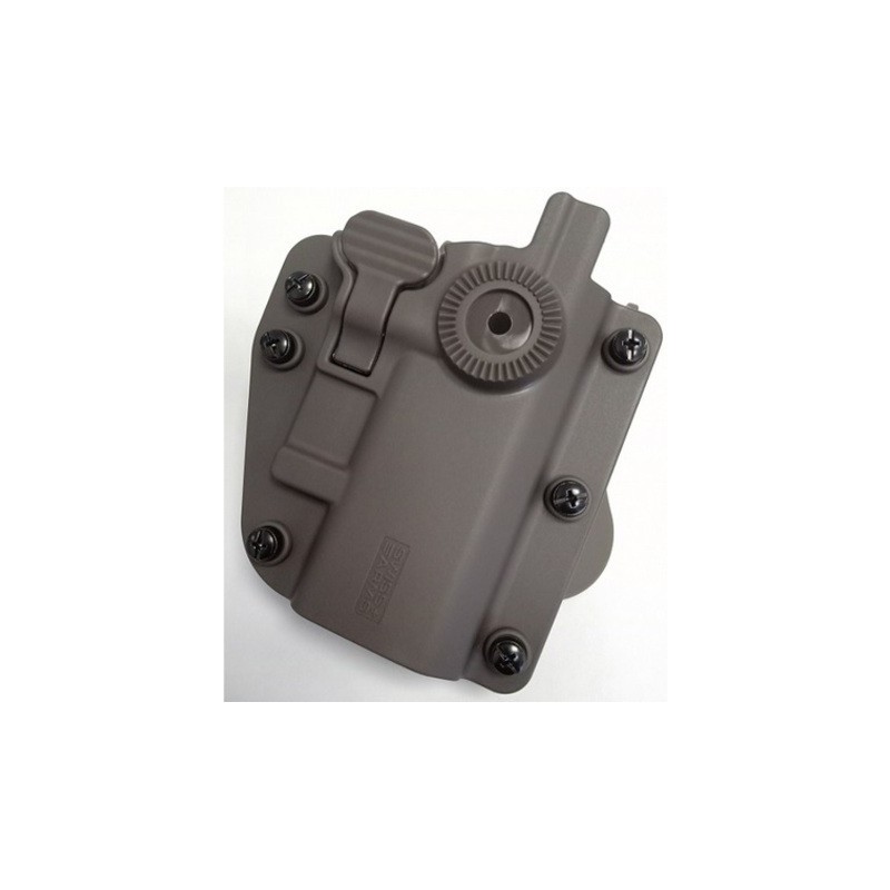 SWISS ARMS UNIVERSAL ADAPT-X DARK EARTH FUNDA PISTOLA RIGIDA AMBIDIESTRA