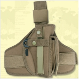 FUNDA PISTOLA PERNERA UNIVERSAL COMPAC TAN DELTA TACTICS.