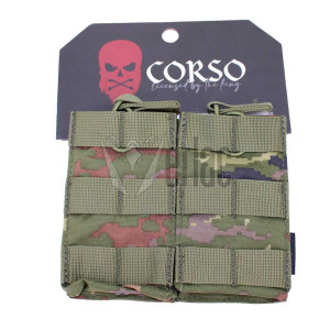 POUCH CORSO CARGADOR M4 MOLLE PIXELADO BOSCOSO DOBLE DAGGER