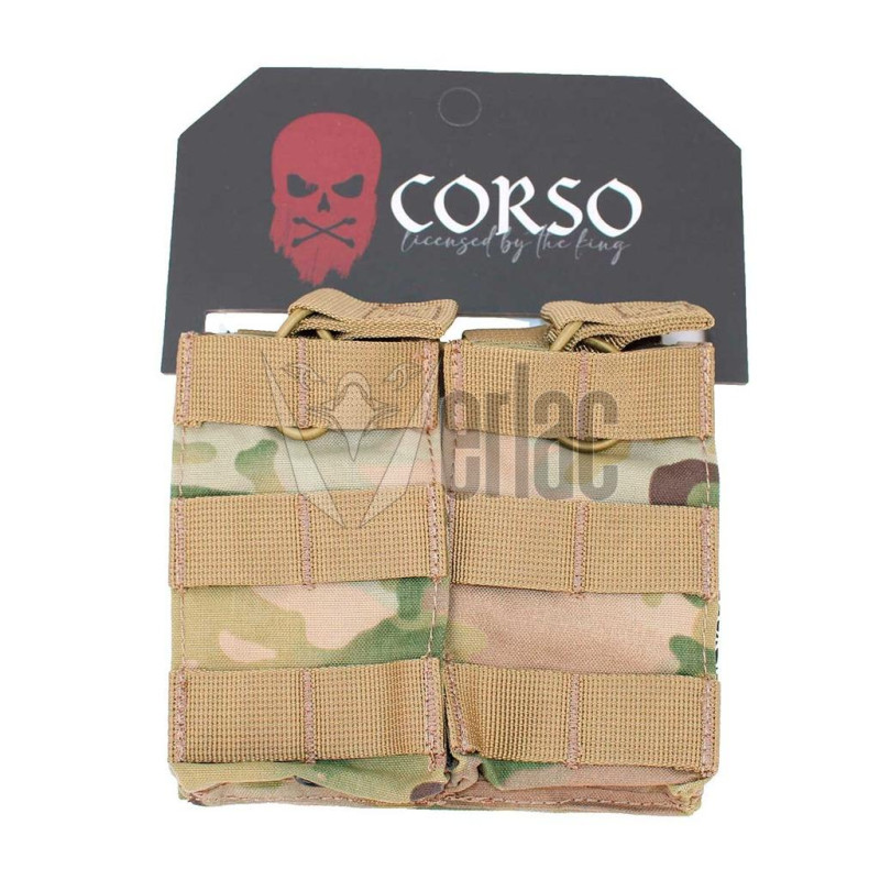 POUCH CORSO CARGADOR M4 MOLLE MULTICAM DOBLE DAGGER