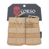 POUCH CORSO CARGADOR M4 MOLLE COYOTE DOBLE DAGGER