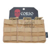 POUCH CORSO M4 TRIPLE DAGGER MOLLE COYOTE