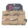 POUCH CORSO M4 TRIPLE DAGGER MOLLE PIXELADO MULTICAM