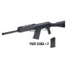 PACK SAIGA 12-K TOKIO MARUI ESCOPETA SHOTGUN + 2 MAG.