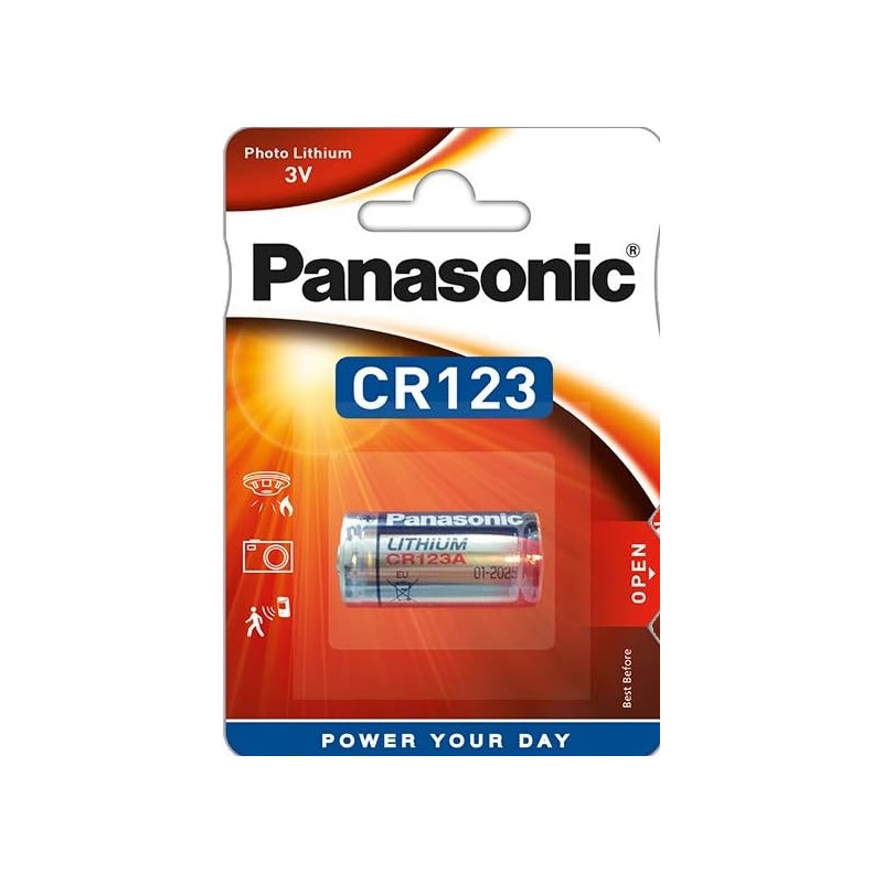 Pila CR123 PANASONIC