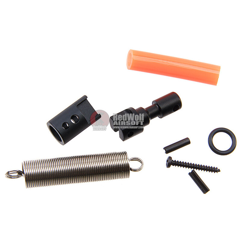 DYNAMIC PRECISION TOKYO MARUI MWS GBBR AIRSOFT VALVE BLOCKER - REINFORCED (ALUMINUM)
