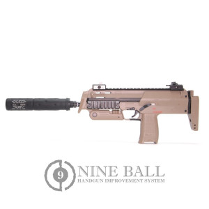 NINEBALL Adaptador Silenciador NEO MP7A1 Marui 14mm CCW