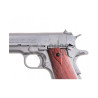 PISTOLA P1911 4.5MM CO2 PLATA-MADERA SWISS ARMS