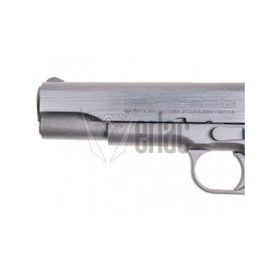 PISTOLA P1911 4.5MM CO2 PLATA-MADERA SWISS ARMS