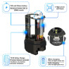 SILENCIADOR TRAZADOR T238 BURST NEGRO PARA ESCOPETA