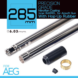 UNICORN AIRSOFT 285MM 6.03MM ULTIMATE PRECISION INNER BARREL FOR AEG - (NITROFLON COATING)