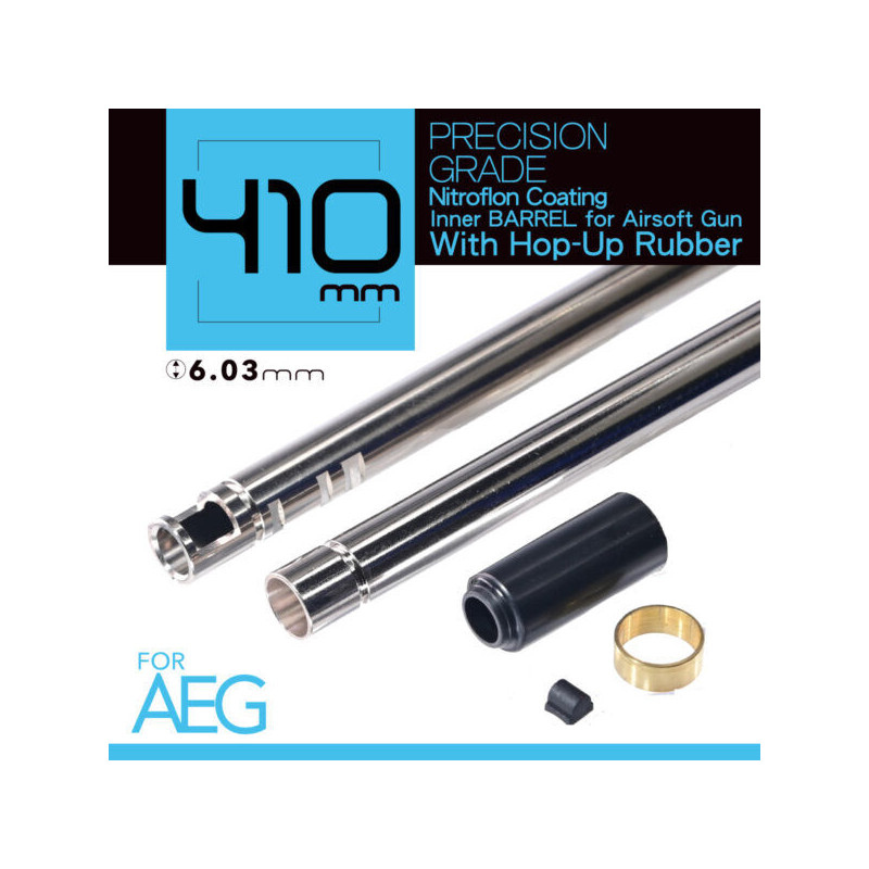 UNICORN AIRSOFT 410MM 6.03MM ULTIMATE PRECISION INNER BARREL FOR AEG - (NITROFLON COATING)
