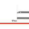 UNICORN AIRSOFT 97MM 6.03MM ULTIMATE PRECISION INNER BARREL FOR GLOCK17 GBB- (NITROFLON COATING)