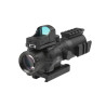 THETA OPTICS VISOR 4x32-RED DOT