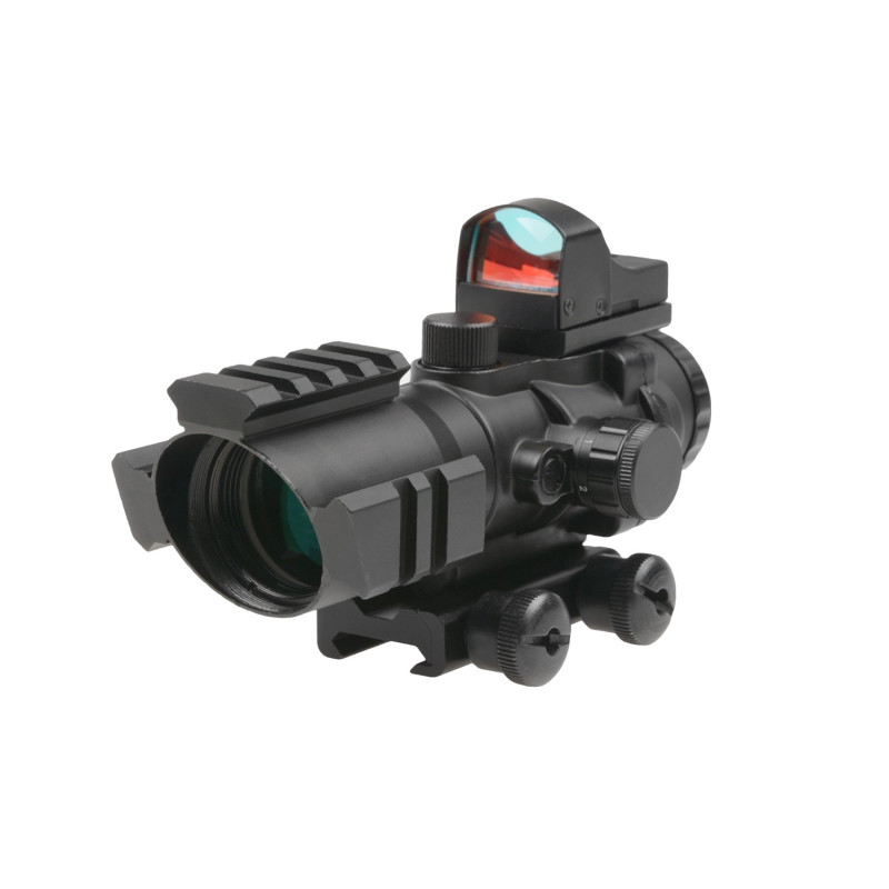 THETA OPTICS VISOR 4x32-RED DOT THETA OPTICS VISOR 4x32-RED DOT