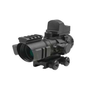 THETA OPTICS VISOR 4x32-RED DOT