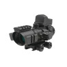 THETA OPTICS VISOR 4x32-RED DOT
