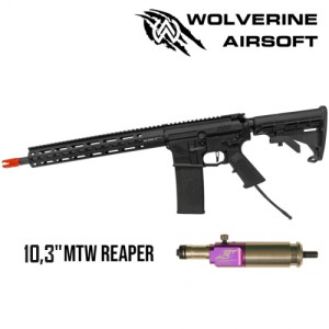 10.3" BARREL WOLVERINE MTW WITH REAPER ENGINE AND STANDARD STOCK, 10"RAIL