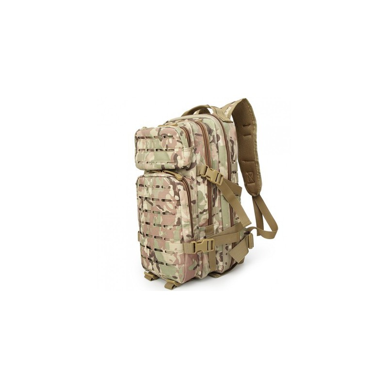 MOCHILA 30L. MOLLE 600D MULTICAM