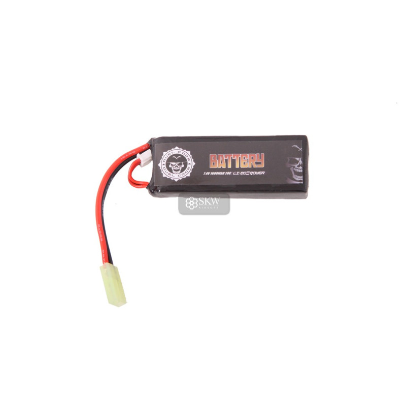 BATERÍA LI-PO 7,4V 1600 MAH 20C DUEL CODE.