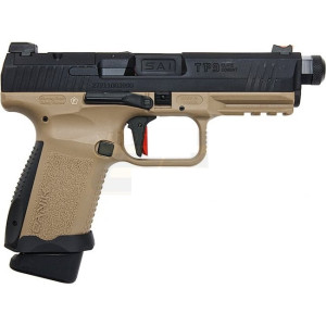 CANIK TP9 ELITE COMBAT GBB CYBERGUN / ARMORER WORKS TAN/NEGRO