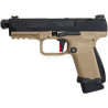 CANIK TP9 ELITE COMBAT GBB CYBERGUN / ARMORER WORKS TAN/NEGRO