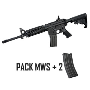 Tokyo Marui M4A1 MWS (ZET System) - Cerakote Coating + 2 CARGADORES MWS TOKYO MARUI