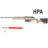 HPA ARES AMOEBA TACTICAL 'STRIKER' AST-01 SNIPER RIFLE - DARK EARTH