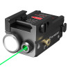 LINTERNA TACTICA + LASER VERDE L53980 SKYWOODS