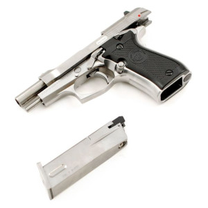 M84 GBB SILVER WE
