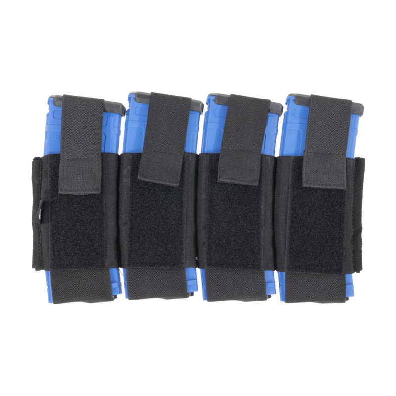 PORTACARGADORES CUADRUPLE M4 SPEEDSOFT BLACK DELTA TACTICS