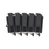 PORTACARGADOR X5 PISTOLA SPEEDSOFT BLACK DELTA TACTICS