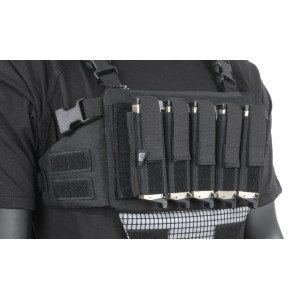 PORTACARGADOR X5 PISTOLA SPEEDSOFT BLACK DELTA TACTICS