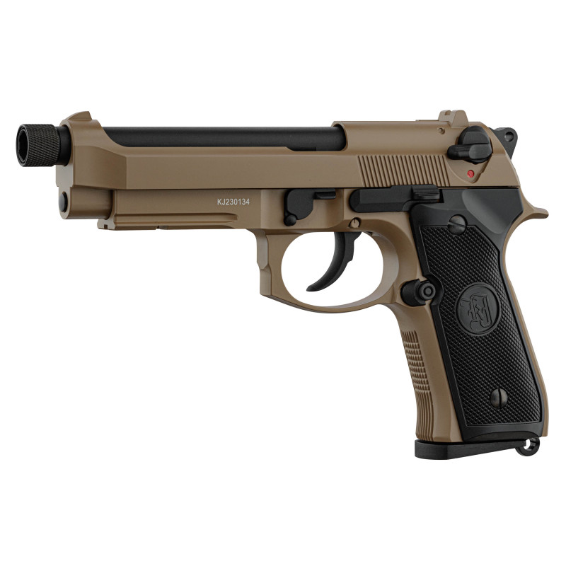 Pistola airsoft KJ Works M9-A1 full metal Gas COYOTE