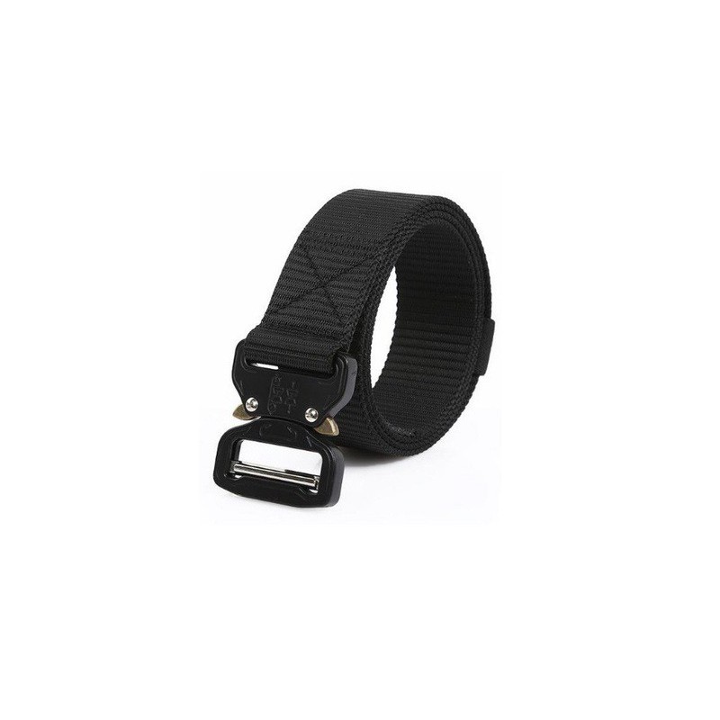 CINTURON C-BUCKLE belt 600D NEGRO TIPO ESCORPIO