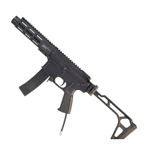 Wolverine Airsoft MTW 9MM PDW: 7" Folding Stock, Standard Electronics