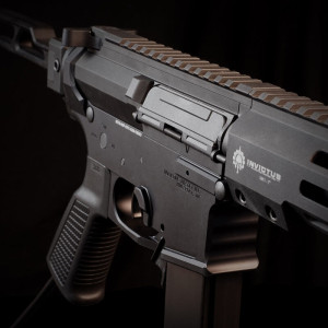 Wolverine Airsoft MTW 9MM PDW: 7" Folding Stock, Standard Electronics