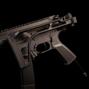 Wolverine Airsoft MTW 9MM PDW: 7" Folding Stock, Standard Electronics