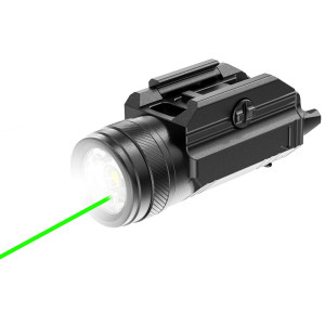 LINTERNA TACTICA + LASER VERDE PL800 SKYWOODS