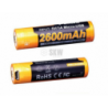 PILA RECARGABLE MINI USB 18650 3.6V 2600 MAH FENIX