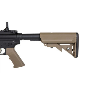 MK18 SPECNA ARMS AEG FUSIL DANIEL DEFENSE SA-C19 CORE HAL ETU ASG NEGRO-TAN