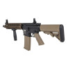 MK18 SPECNA ARMS AEG FUSIL DANIEL DEFENSE SA-C19 CORE HAL ETU ASG NEGRO-TAN