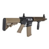MK18 SPECNA ARMS AEG FUSIL DANIEL DEFENSE SA-C19 CORE HAL ETU ASG NEGRO-TAN