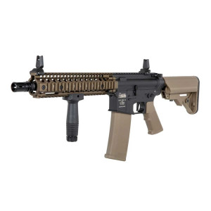 MK18 SPECNA ARMS AEG FUSIL DANIEL DEFENSE SA-C19 CORE HAL ETU ASG NEGRO-TAN