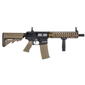 MK18 SPECNA ARMS AEG FUSIL DANIEL DEFENSE SA-C19 CORE HAL ETU ASG NEGRO-TAN